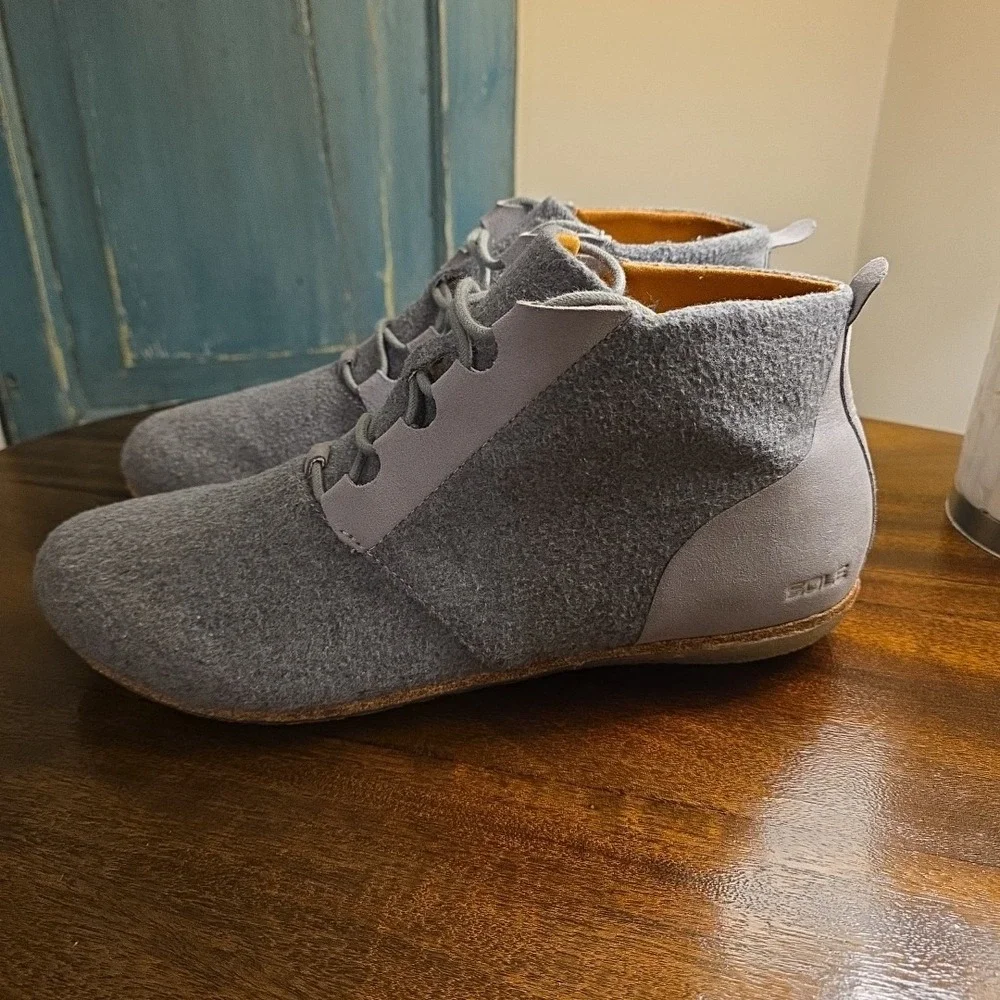 District Recork Soles Lace Up Shoes Men's 11 Wool‎ Dress